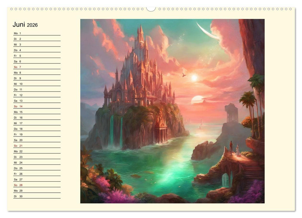 Meeresmythen (CALVENDO Premium Wandkalender 2026)