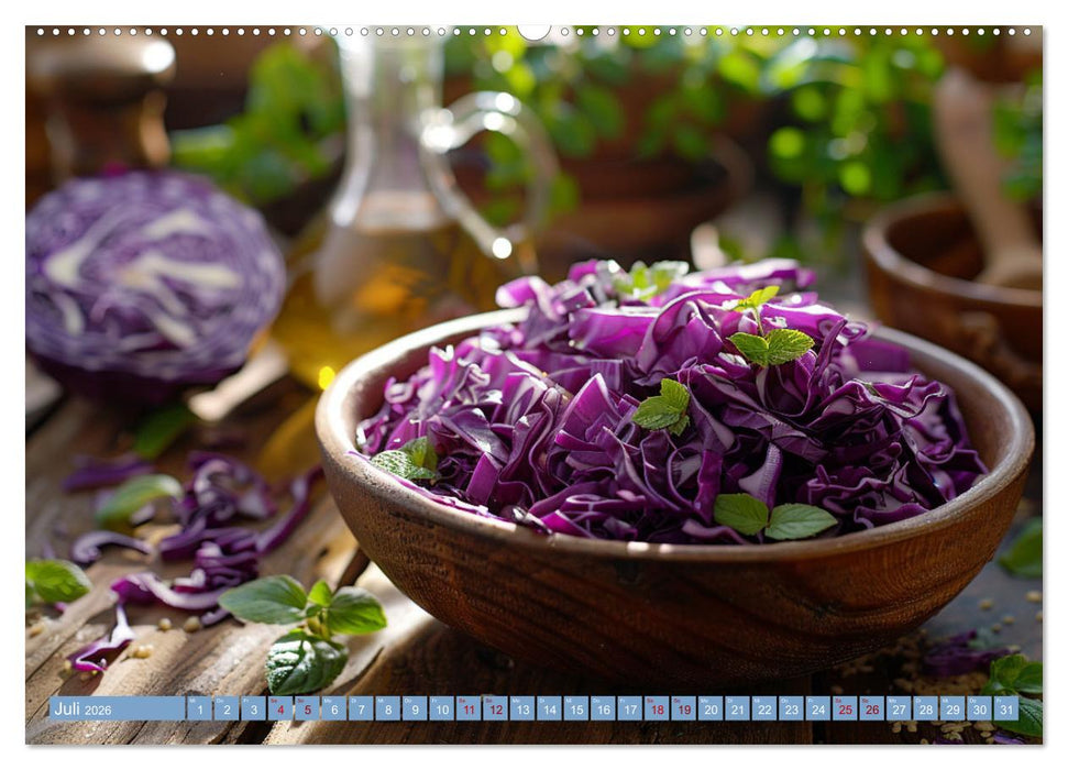 Vitamine im Überfluss (CALVENDO Premium Wandkalender 2026)