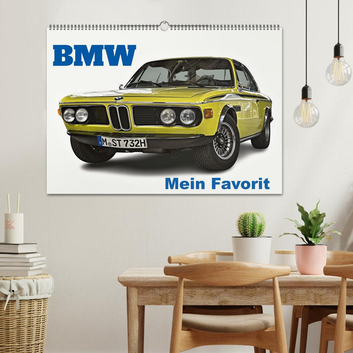 BMW Mein Favorit (CALVENDO Wandkalender 2026)