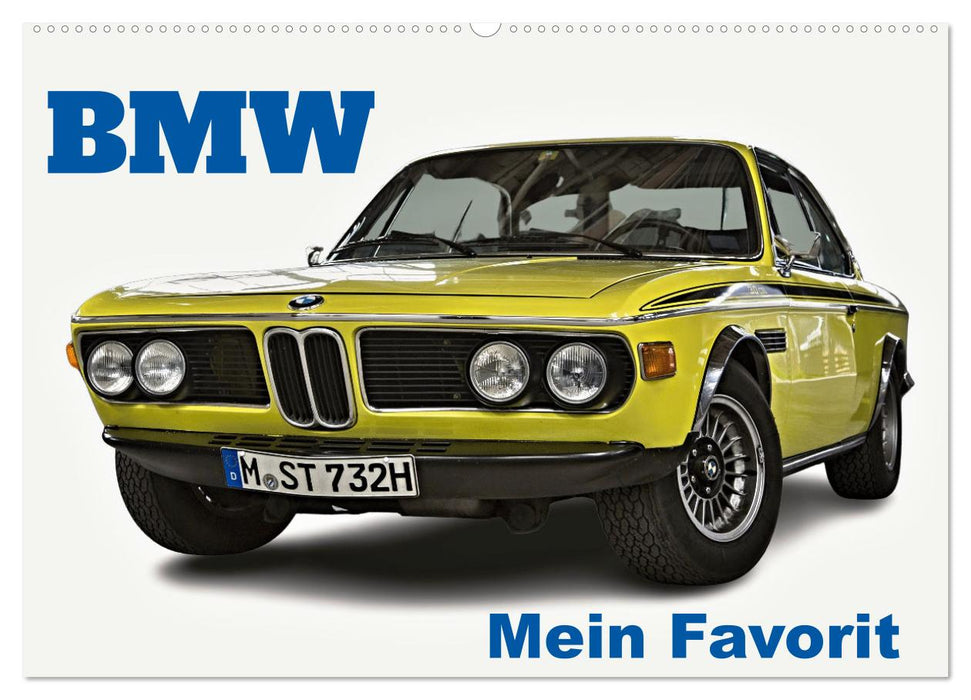 BMW Mein Favorit (CALVENDO Wandkalender 2026)