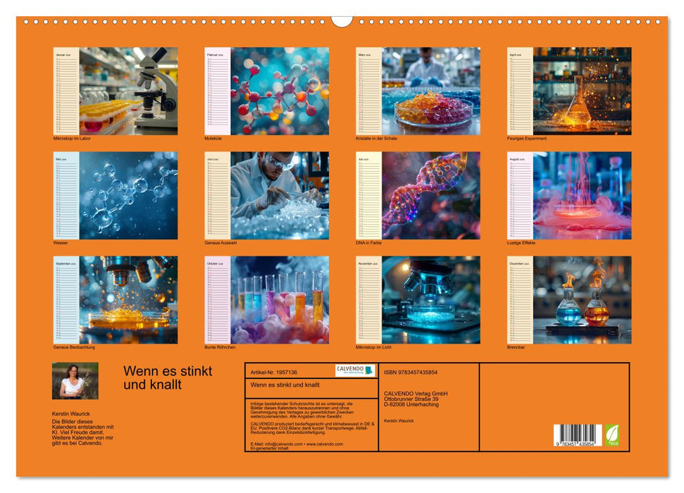 Wenn es stinkt und knallt (CALVENDO Wandkalender 2026)