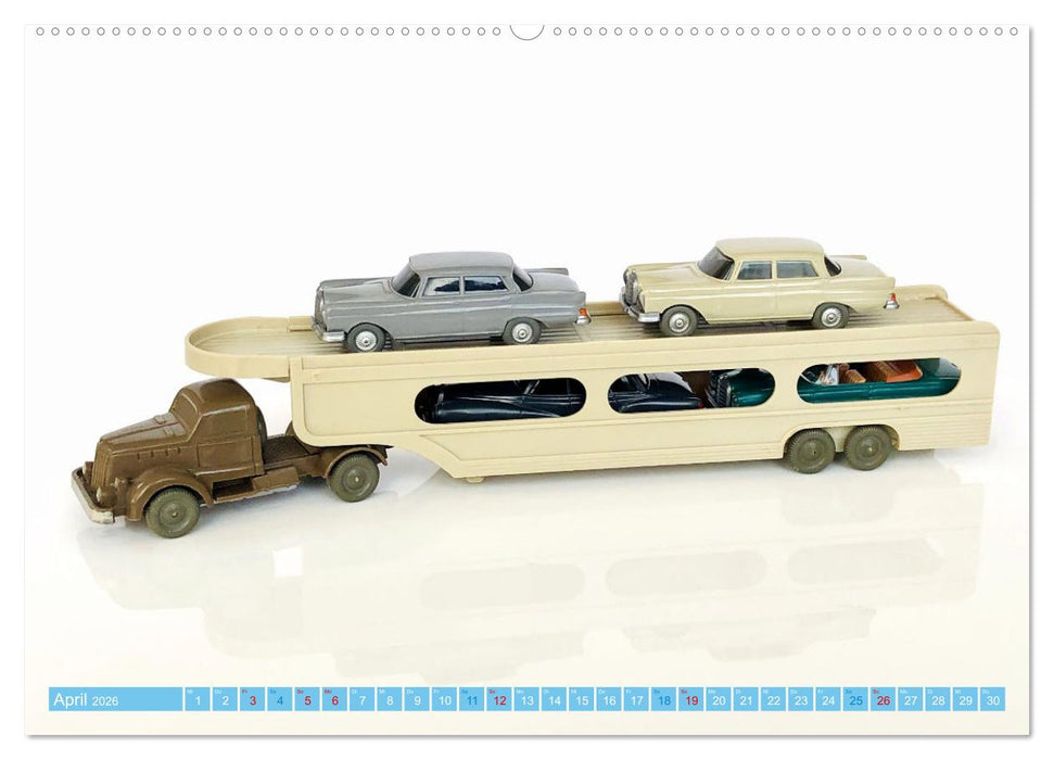 Miniaturautos aus Berlin (CALVENDO Premium Wandkalender 2026)