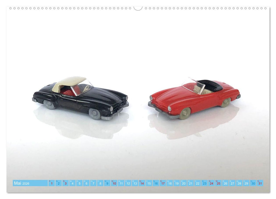 Miniaturautos aus Berlin (CALVENDO Premium Wandkalender 2026)