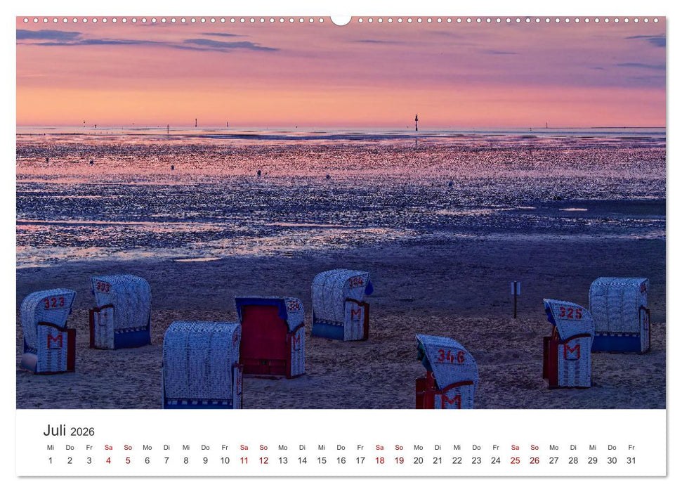 Schutzgebiet Wattenmeer (CALVENDO Premium Wandkalender 2026)