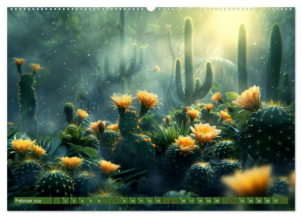 Kaktussi (CALVENDO Wandkalender 2026)