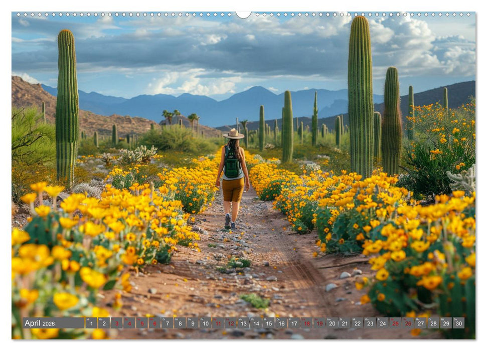 Kaktussi (CALVENDO Wandkalender 2026)