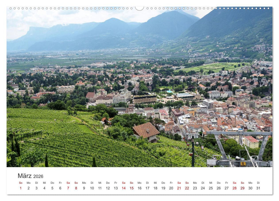 Urlaubsimpressionen aus Südtirol (CALVENDO Premium Wandkalender 2026)