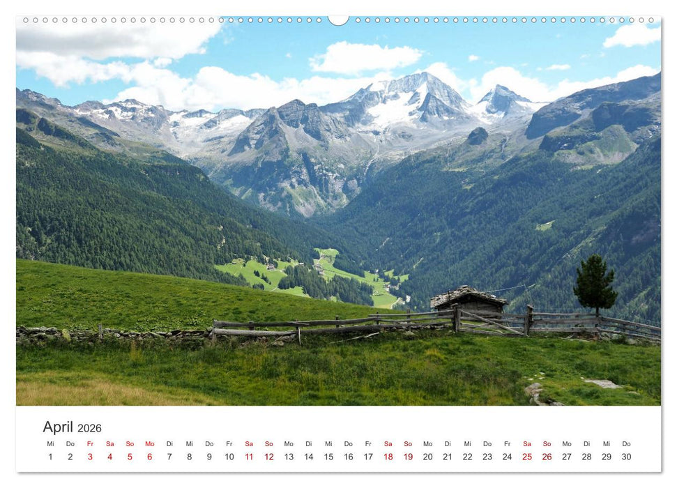 Urlaubsimpressionen aus Südtirol (CALVENDO Premium Wandkalender 2026)