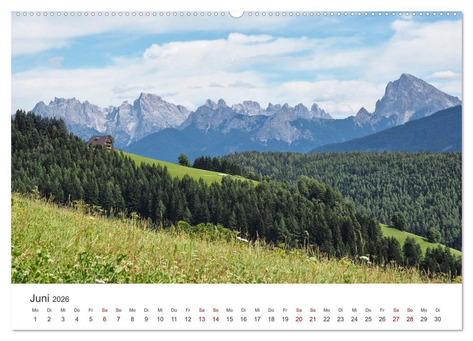 Urlaubsimpressionen aus Südtirol (CALVENDO Premium Wandkalender 2026)