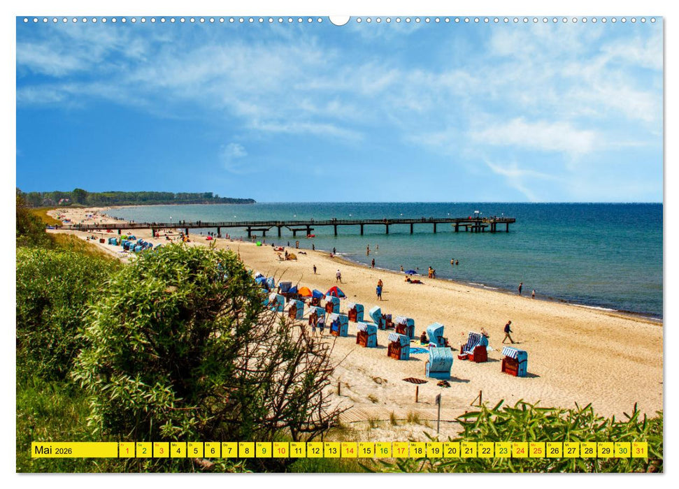 Erlebnis Ostseeküste - zwischen Wismarer Bucht und Usedom (CALVENDO Premium Wandkalender 2026)