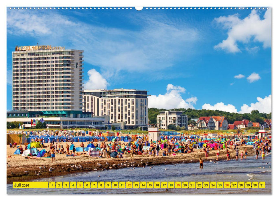 Erlebnis Ostseeküste - zwischen Wismarer Bucht und Usedom (CALVENDO Premium Wandkalender 2026)