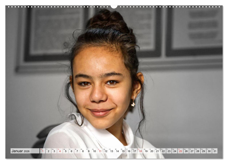 Menschen in Usbekistan (CALVENDO Premium Wandkalender 2026)