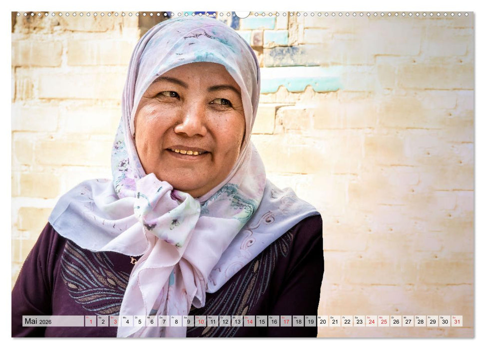 Menschen in Usbekistan (CALVENDO Premium Wandkalender 2026)