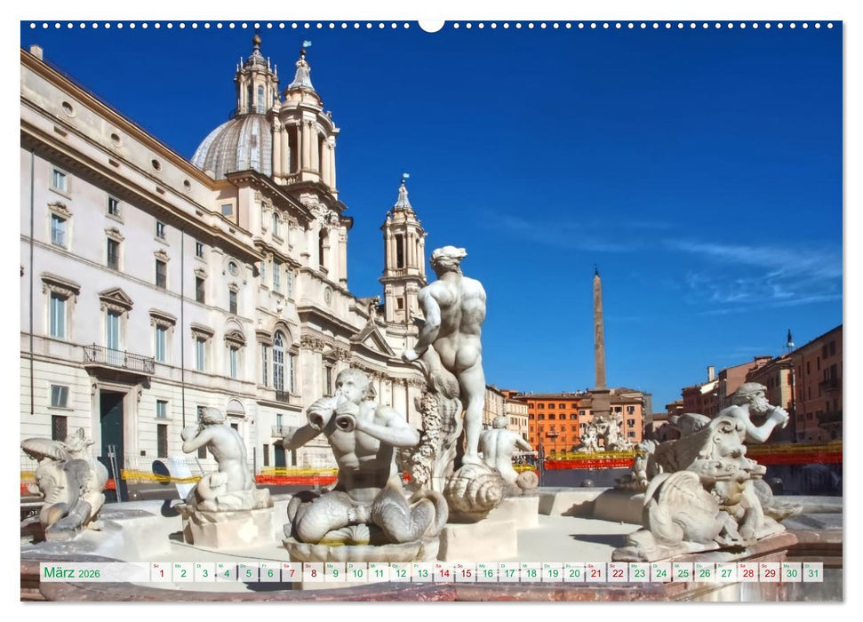 In Liebe Dein Rom (CALVENDO Premium Wandkalender 2026)