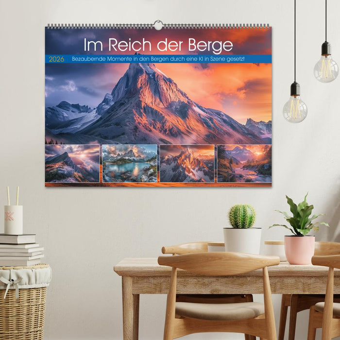 Im Reich der Berge (CALVENDO Wandkalender 2026)