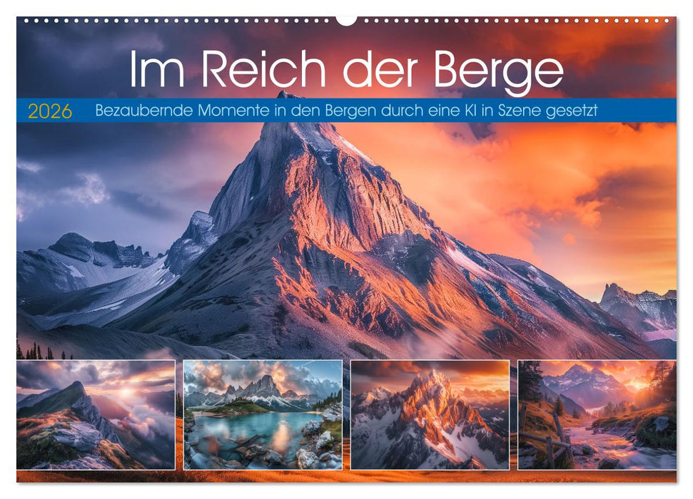 Im Reich der Berge (CALVENDO Wandkalender 2026)