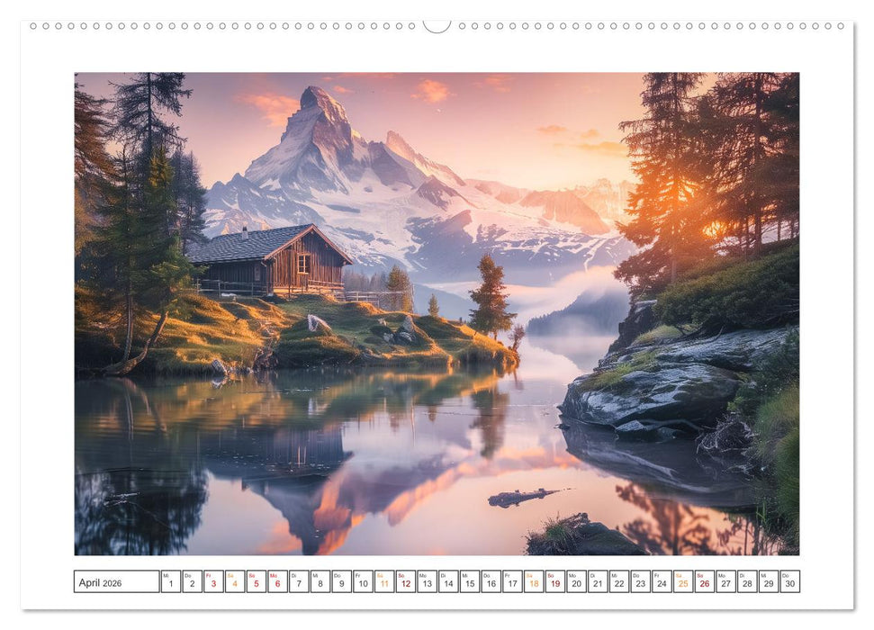 Im Reich der Berge (CALVENDO Wandkalender 2026)