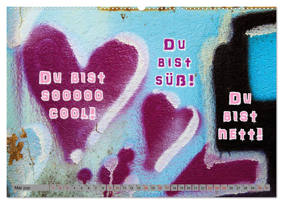 Für meinen Lieblingsmenschen (CALVENDO Premium Wandkalender 2026)