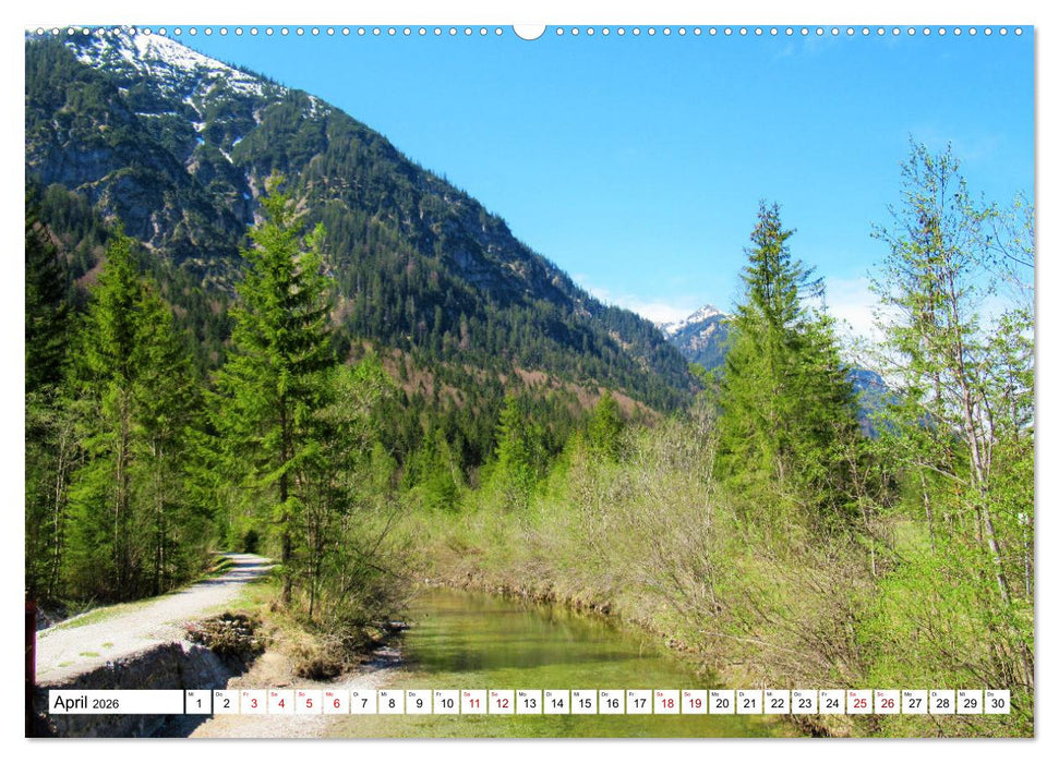 Das Graswangtal (CALVENDO Premium Wandkalender 2026)