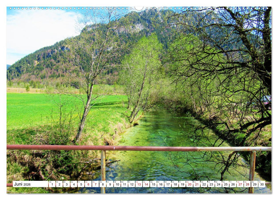 Das Graswangtal (CALVENDO Premium Wandkalender 2026)