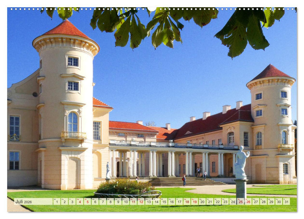 Königlich Preußische Schlösser und Gärten in Berlin und Brandenburg (CALVENDO Premium Wandkalender 2026)