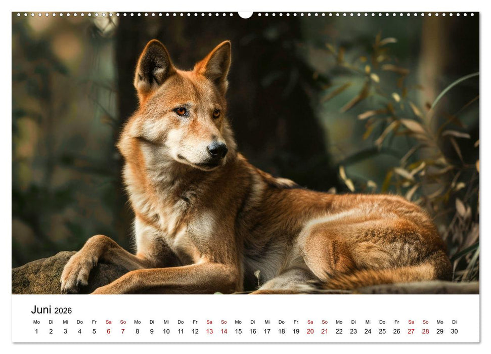 Wildes Down Under: Tiere des Australischen Kontinents (CALVENDO Premium Wandkalender 2026)