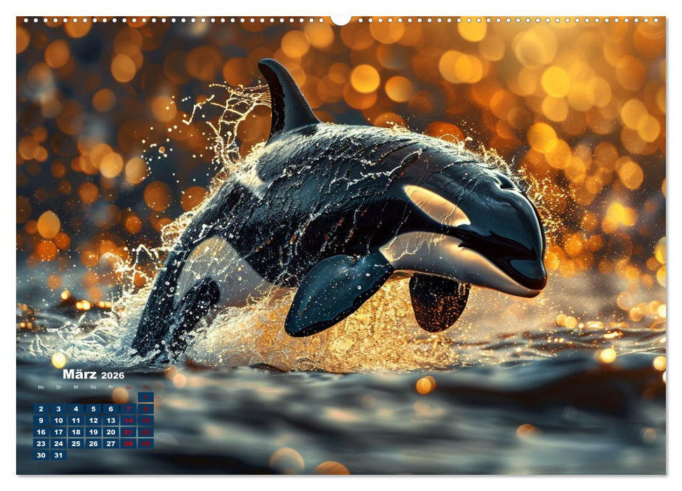 Meeresgrößen (CALVENDO Premium Wandkalender 2026)