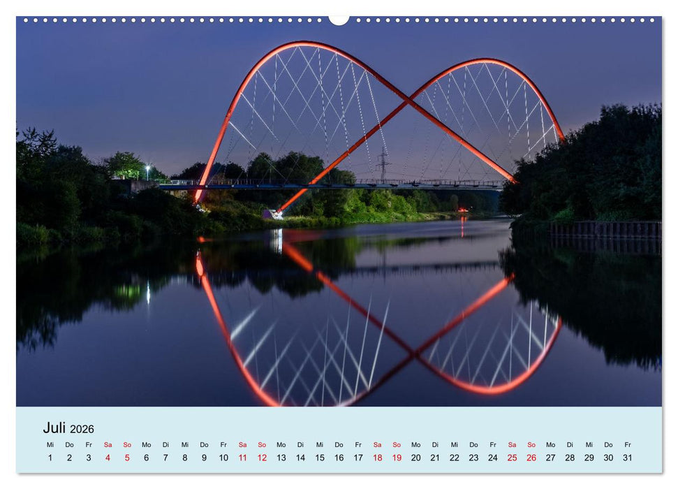 Ruhrnights (CALVENDO Premium Wandkalender 2026)