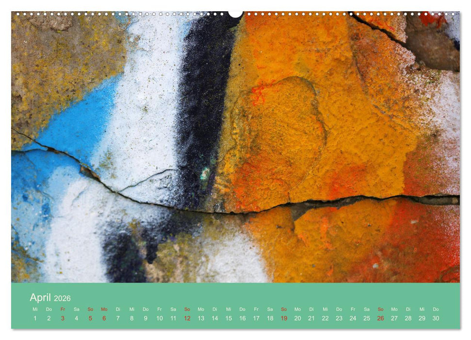 MAUER(N)spalten (CALVENDO Premium Wandkalender 2026)