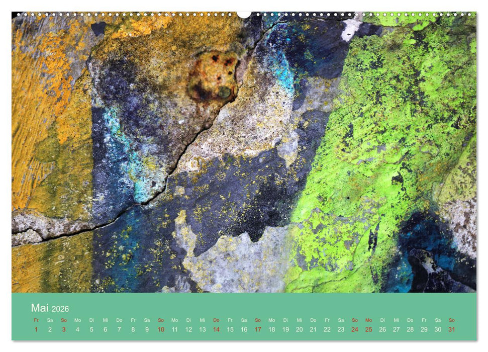 MAUER(N)spalten (CALVENDO Premium Wandkalender 2026)