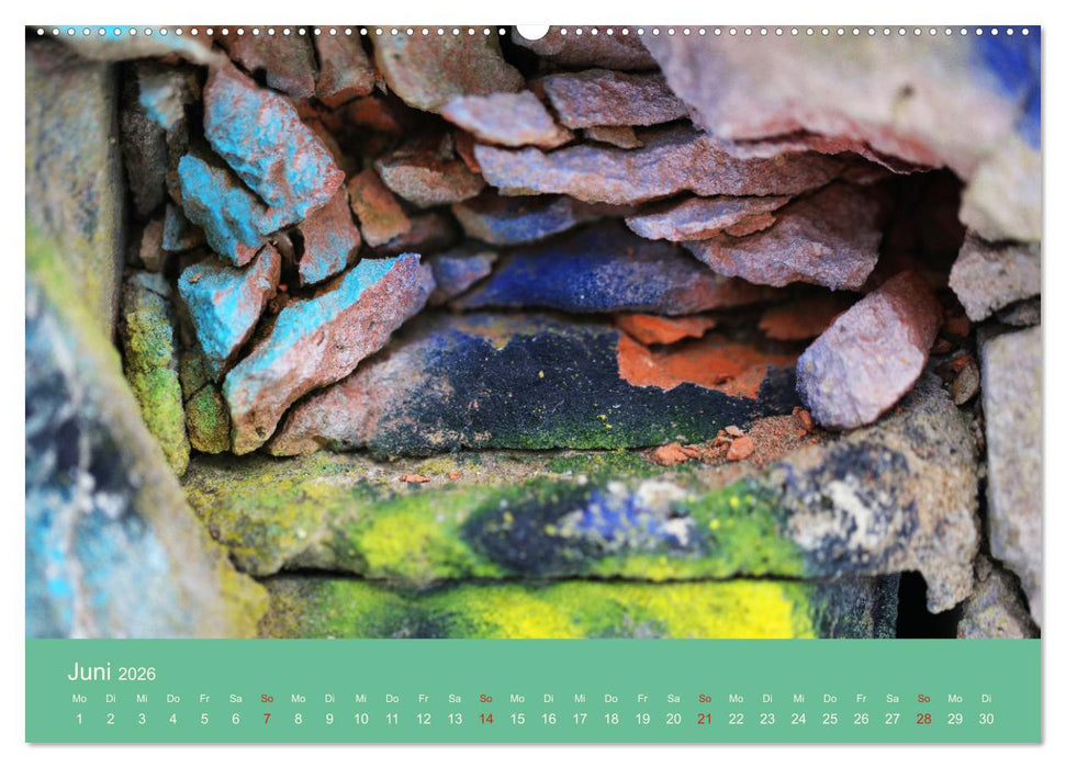 MAUER(N)spalten (CALVENDO Premium Wandkalender 2026)