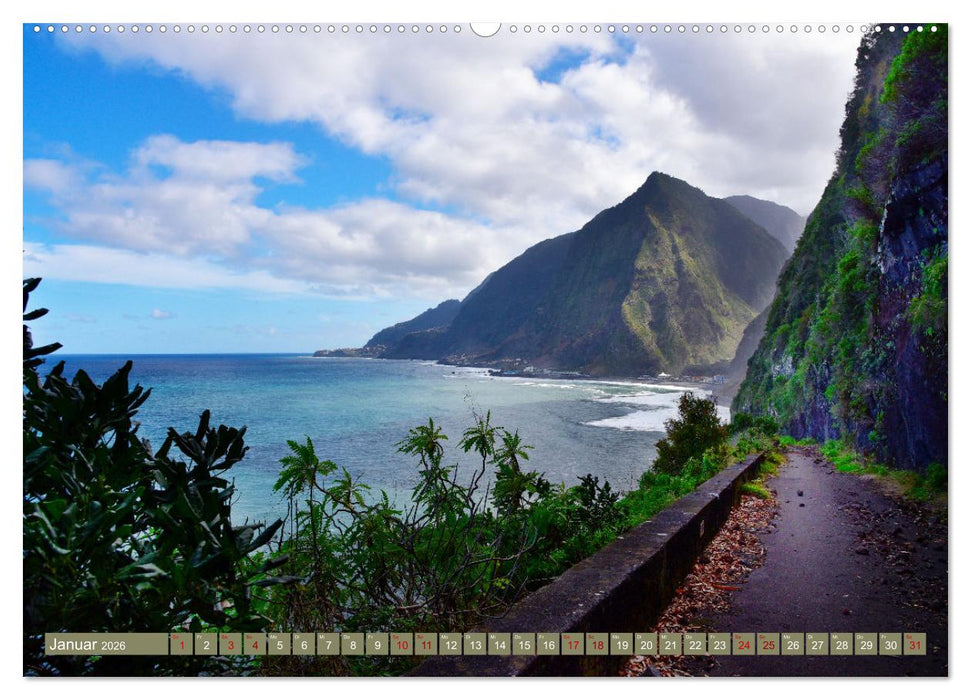 Erlebe mit mir Madeira (CALVENDO Premium Wandkalender 2026)