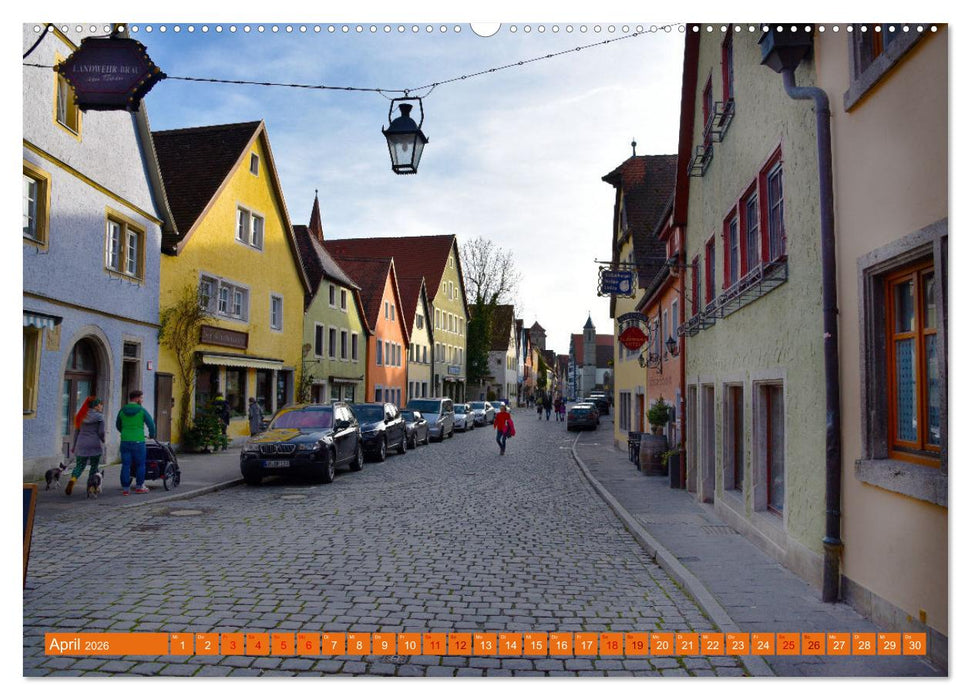 Erlebe mit mir Rothenburg ob der Tauber (CALVENDO Premium Wandkalender 2026)