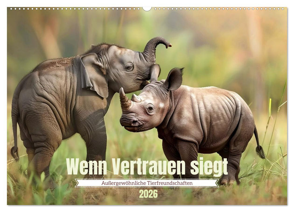 Wenn Vertrauen siegt (CALVENDO Wandkalender 2026)