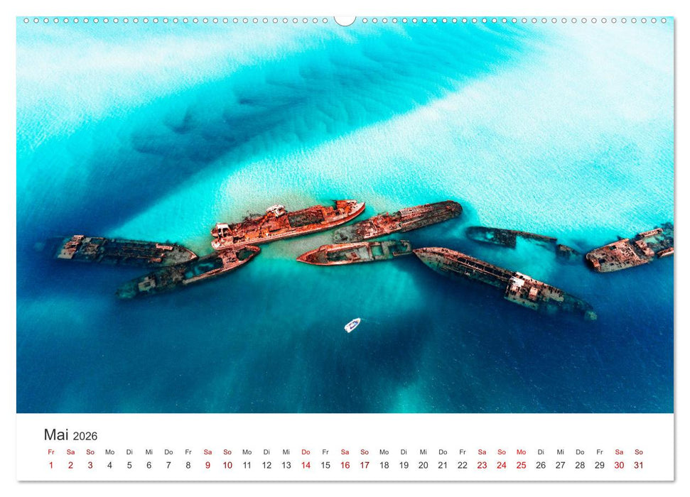 Luftfotografie - Gewässer (CALVENDO Premium Wandkalender 2026)