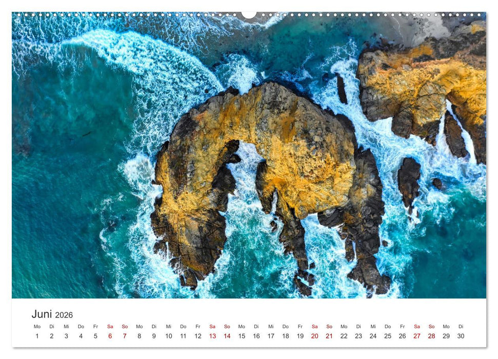 Luftfotografie - Gewässer (CALVENDO Premium Wandkalender 2026)