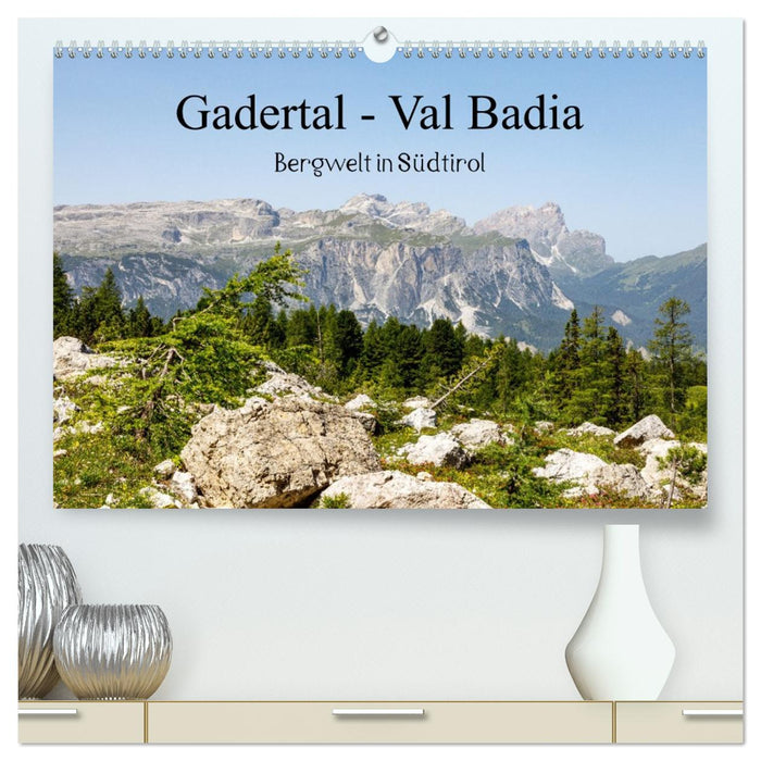 Gadertal - Val Badia (CALVENDO Premium Wandkalender 2026)