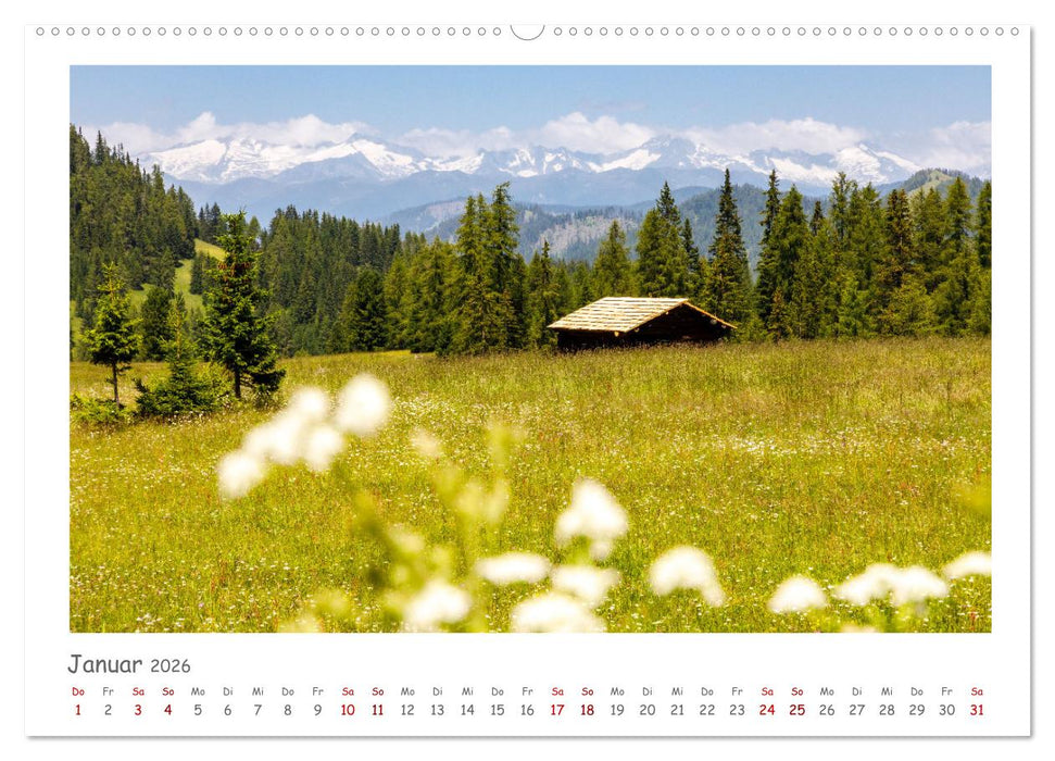 Gadertal - Val Badia (CALVENDO Premium Wandkalender 2026)