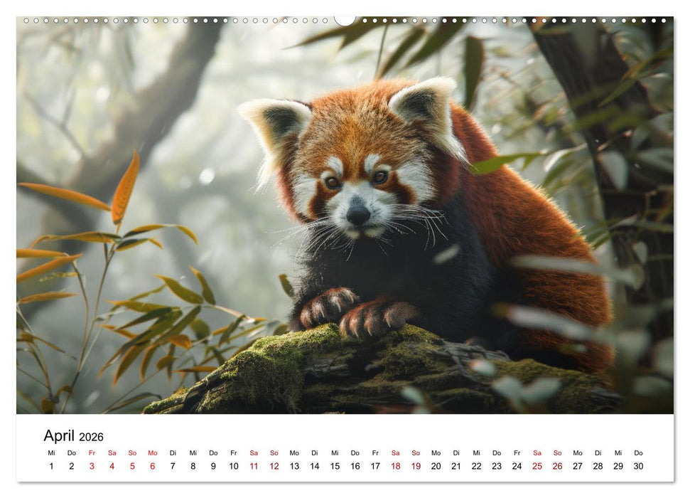 Magische Tierwelt Asiens (CALVENDO Wandkalender 2026)