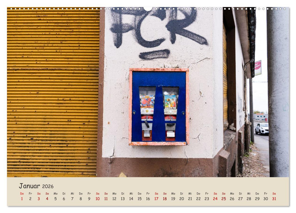 Kaugummiautomaten (CALVENDO Premium Wandkalender 2026)