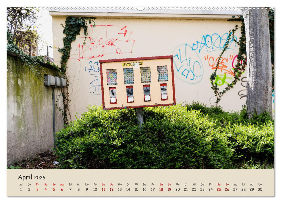 Kaugummiautomaten (CALVENDO Premium Wandkalender 2026)