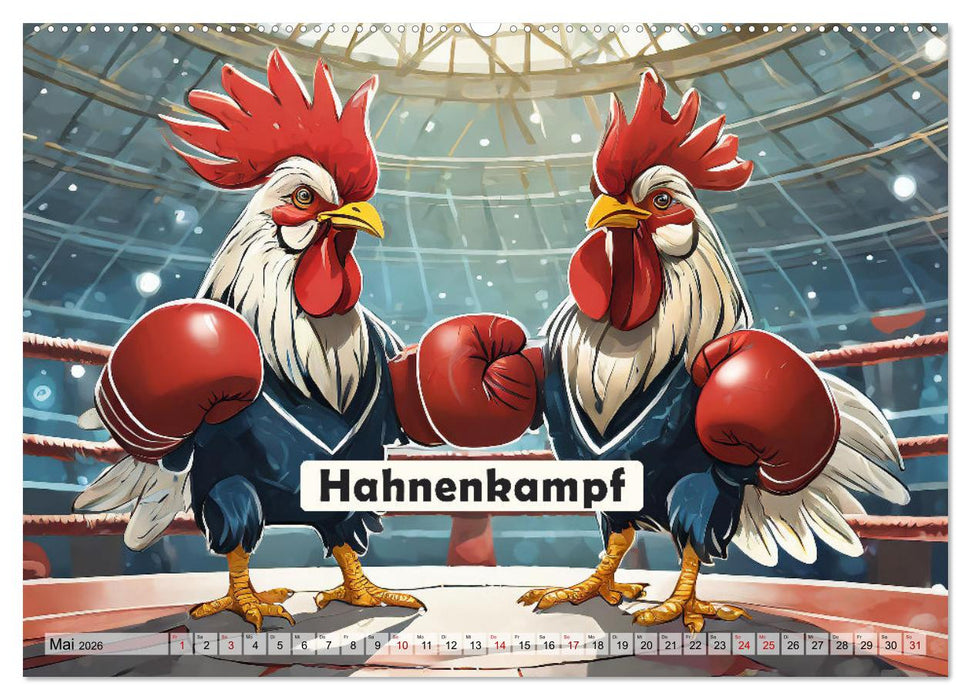 Wortwörtlich - Tierische Sprüche (CALVENDO Wandkalender 2026)