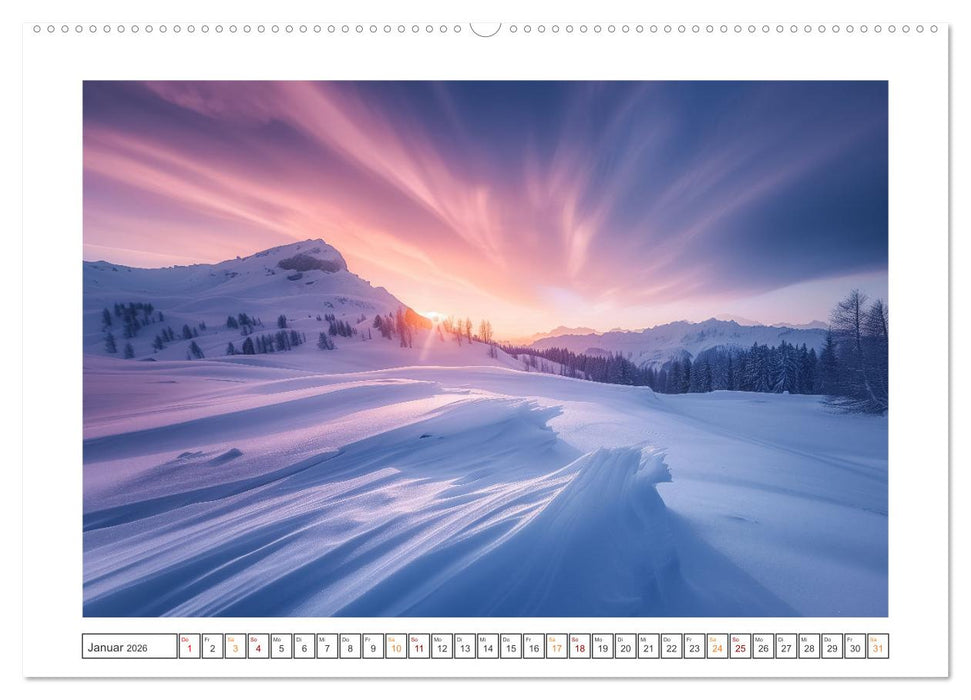 Im Reich der Berge (CALVENDO Premium Wandkalender 2026)