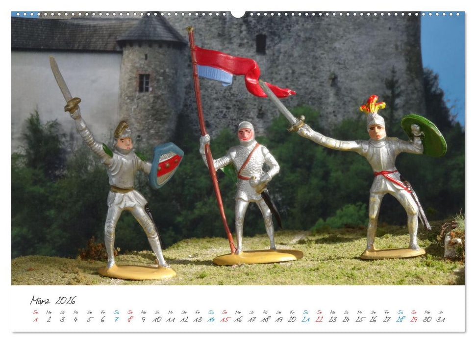 Spielzeugschätze aus unserer Kindheit (CALVENDO Premium Wandkalender 2026)