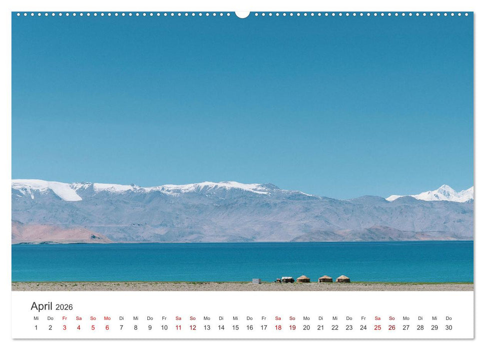 Tadschikistan - Eine wunderschöne Reise in ein unbekanntes Land. (CALVENDO Premium Wandkalender 2026)