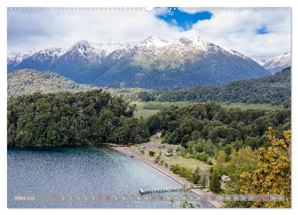 Patagonien - Eine Landschaft der Kontraste (CALVENDO Wandkalender 2026)