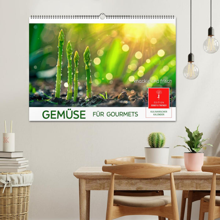 Gemüse für Gourmets (CALVENDO Wandkalender 2026)