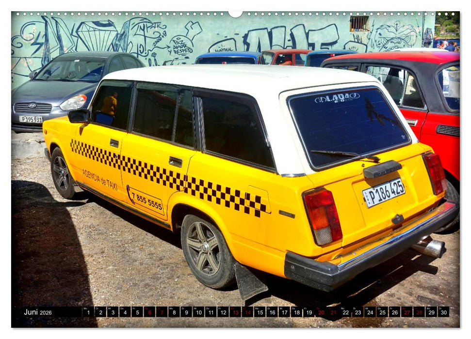 LADA-2104 - Der Kombi-Hit aus Toljatti (CALVENDO Wandkalender 2026)