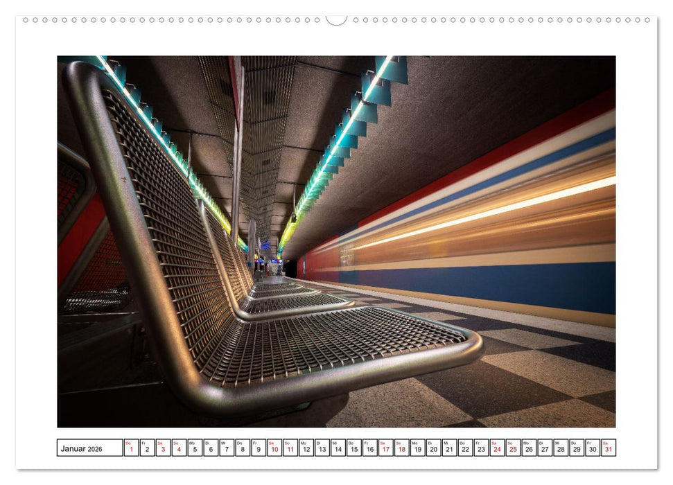 Licht und Geschwindigkeit (CALVENDO Premium Wandkalender 2026)