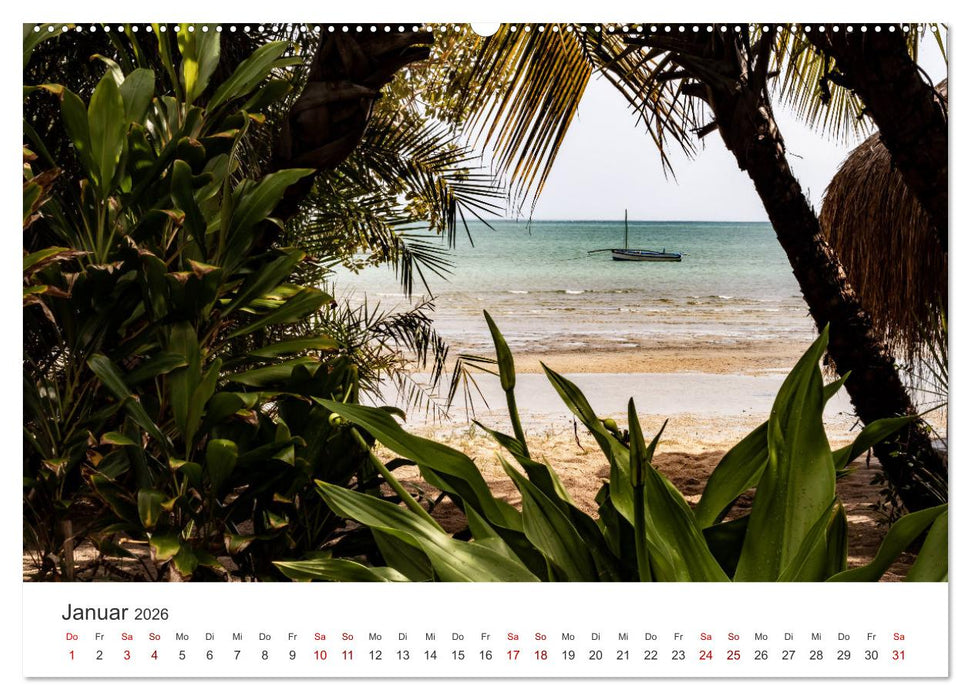 Mosambik - Das einzigartige Land am Indischen Ozean. (CALVENDO Premium Wandkalender 2026)